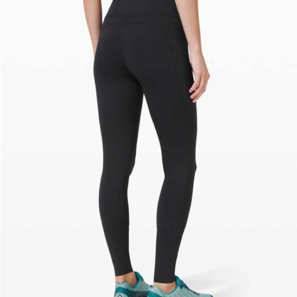 lululemon athletica Black Fast & Free Leggings